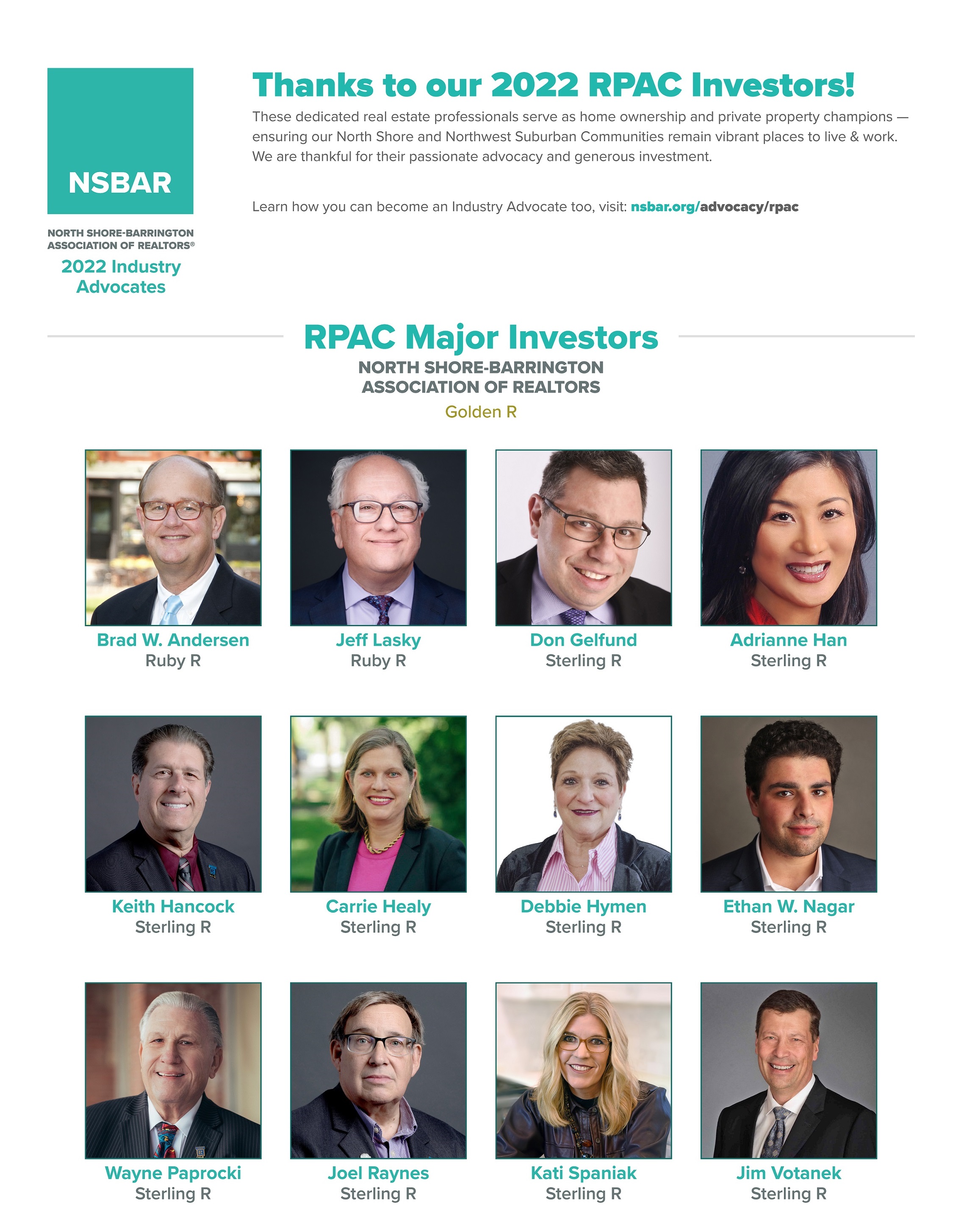 RPAC Major Investors