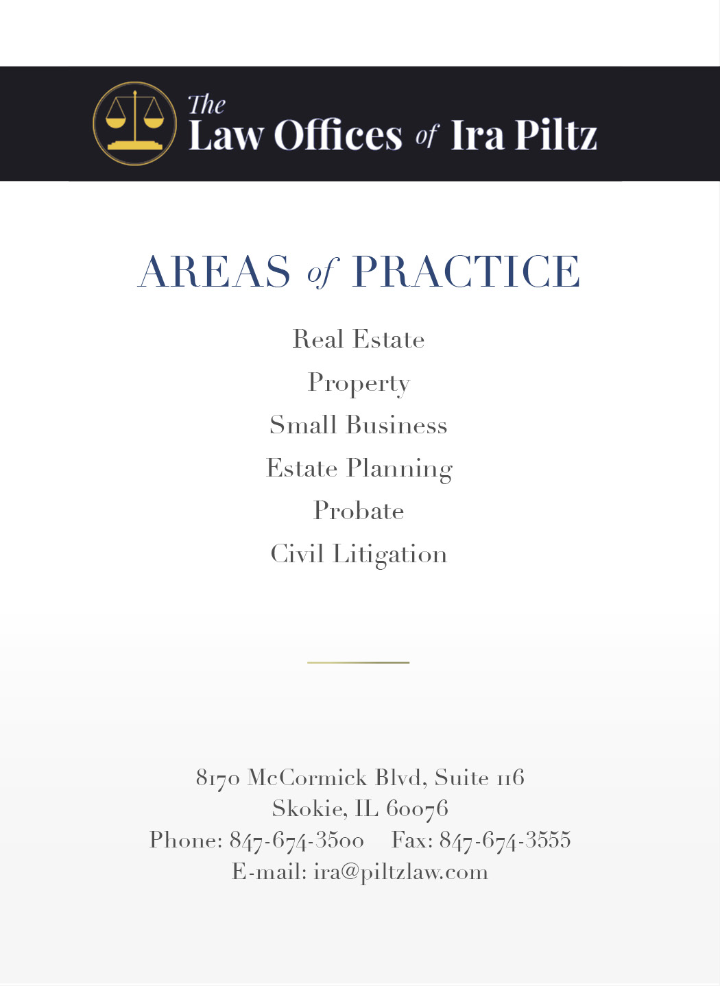 Strategic Partner | Law Offices of Ira Piltz