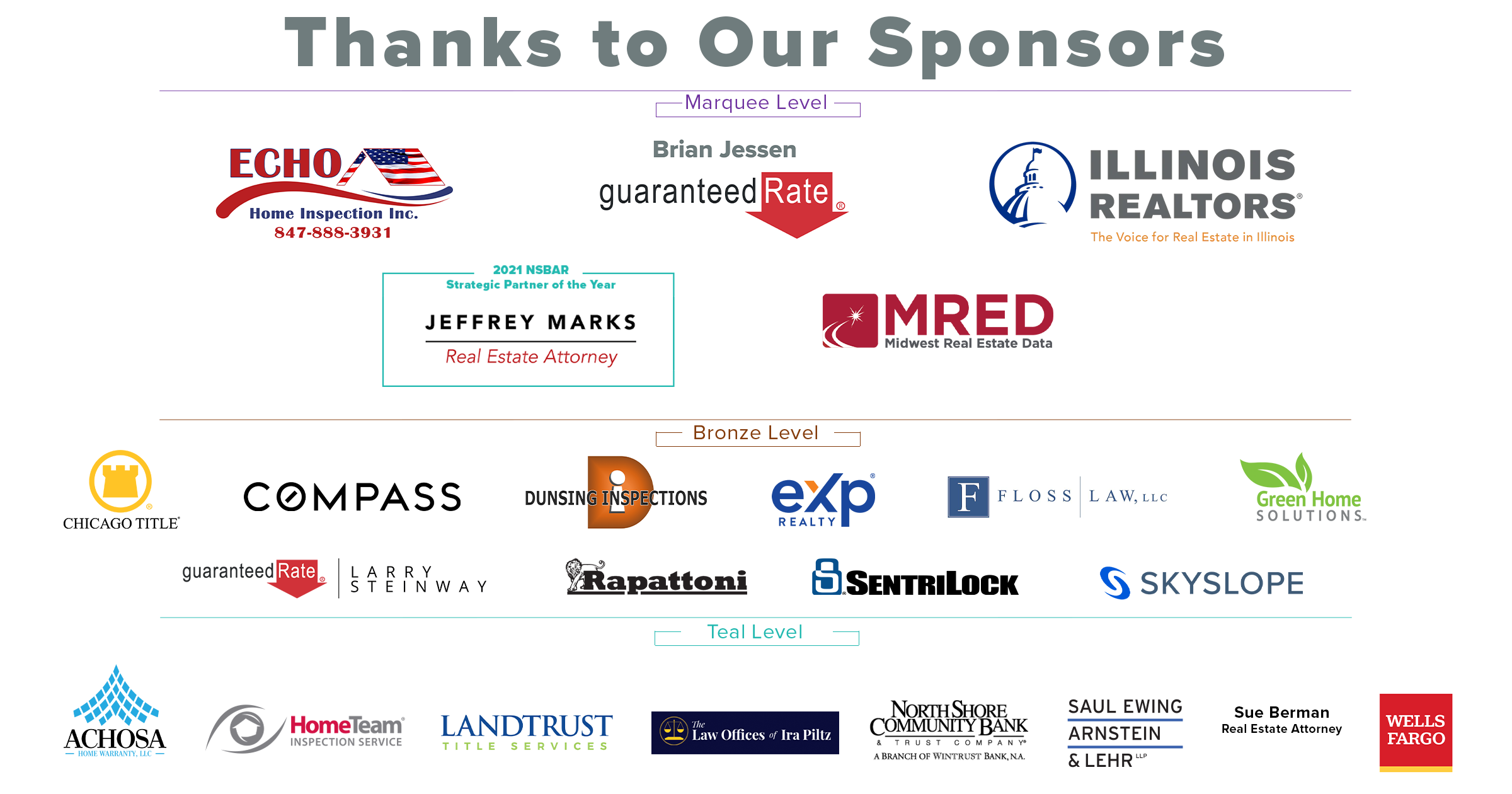 BOD Installation Sponsors