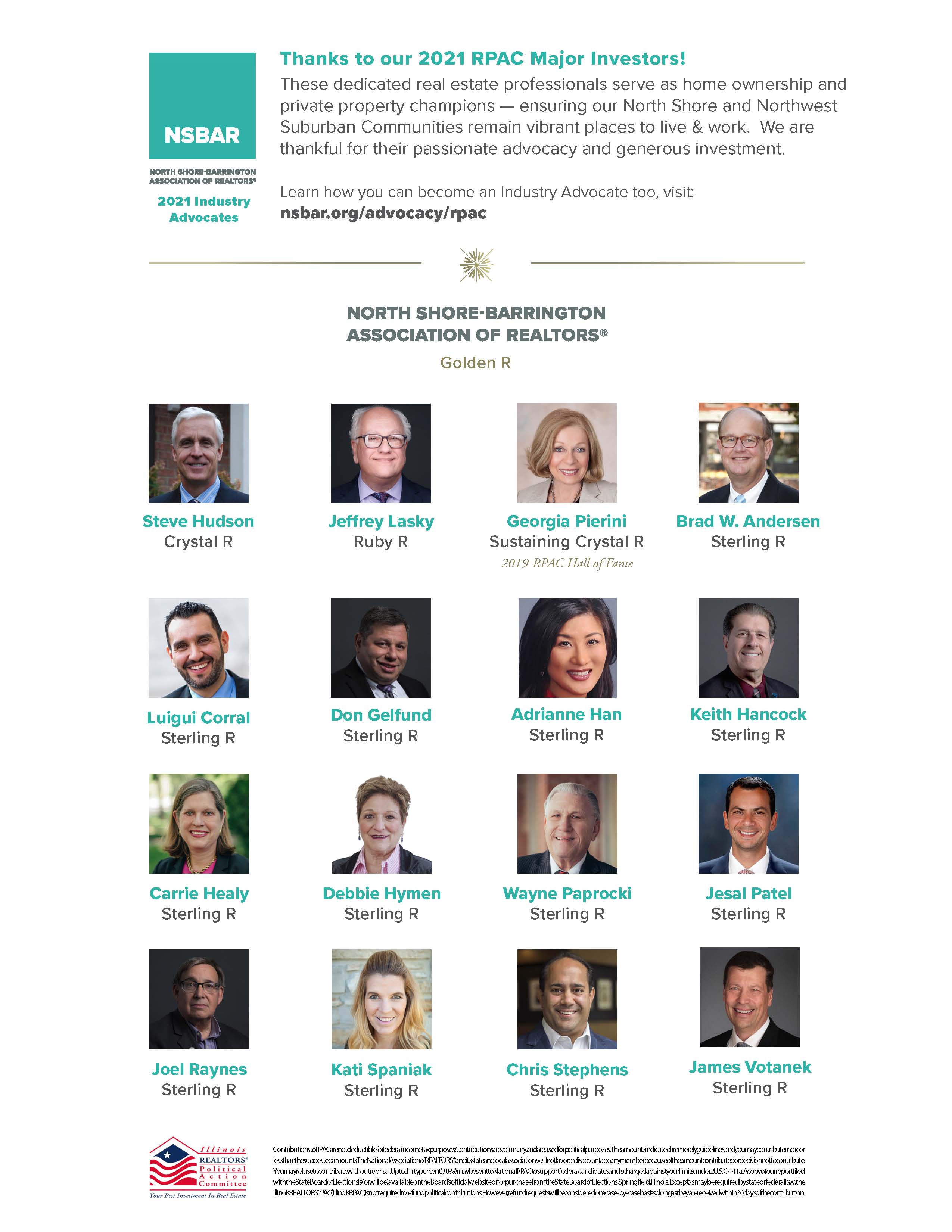 RPAC Major Investors