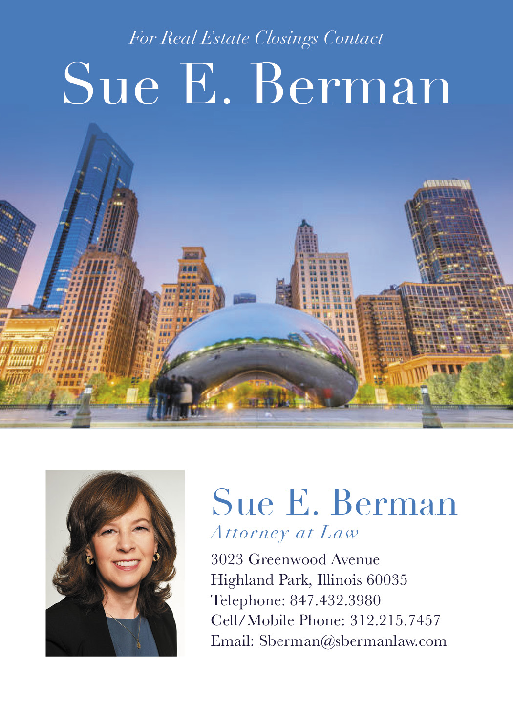 Sue Berman Law AD
