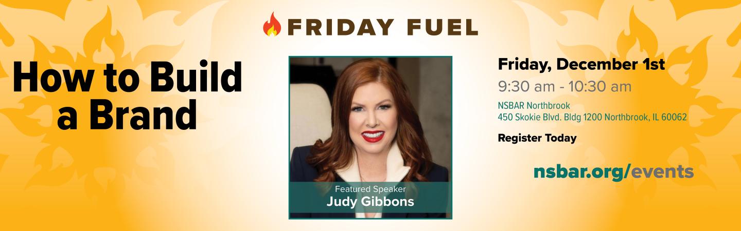 FRIDAY FUEL BANNER GRAPHIC • Judy Gibbons