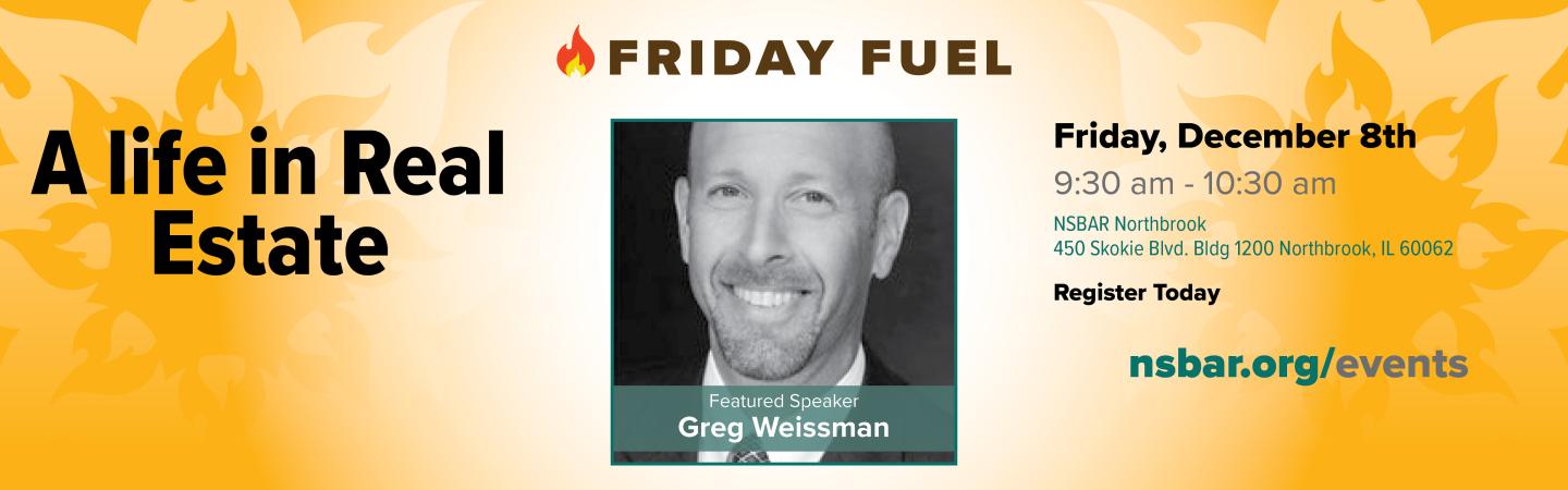 FRIDAY FUEL BANNER GRAPHIC • Greg Weissman