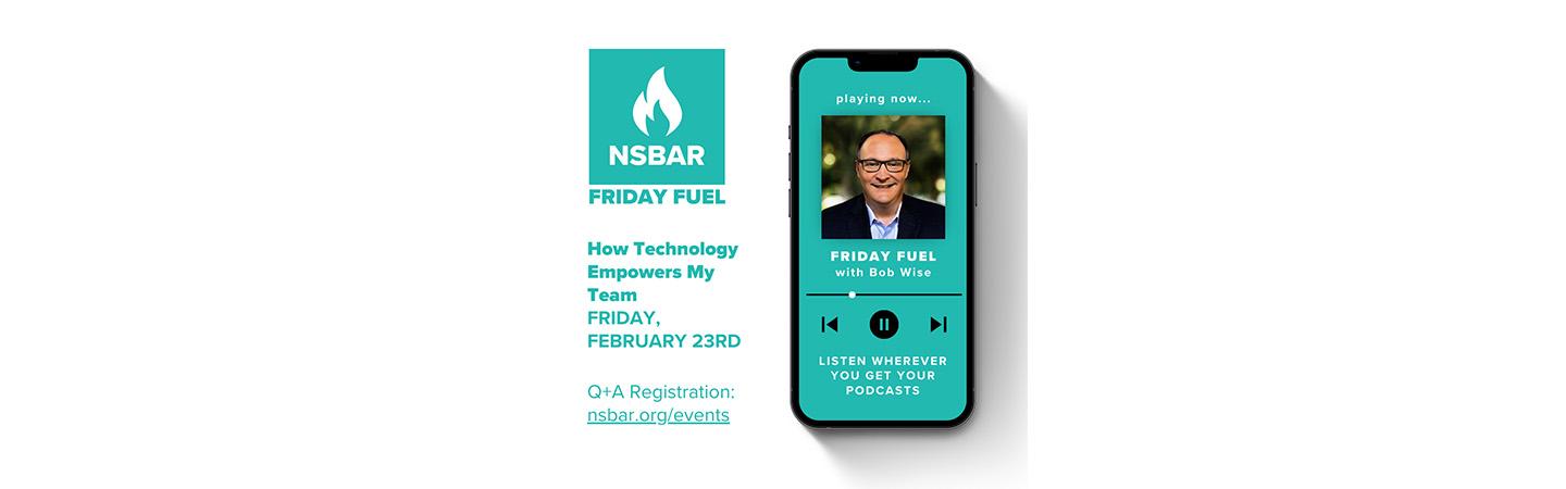Friday Fuel Bob Wise EVENT BANNER GRAPHIC