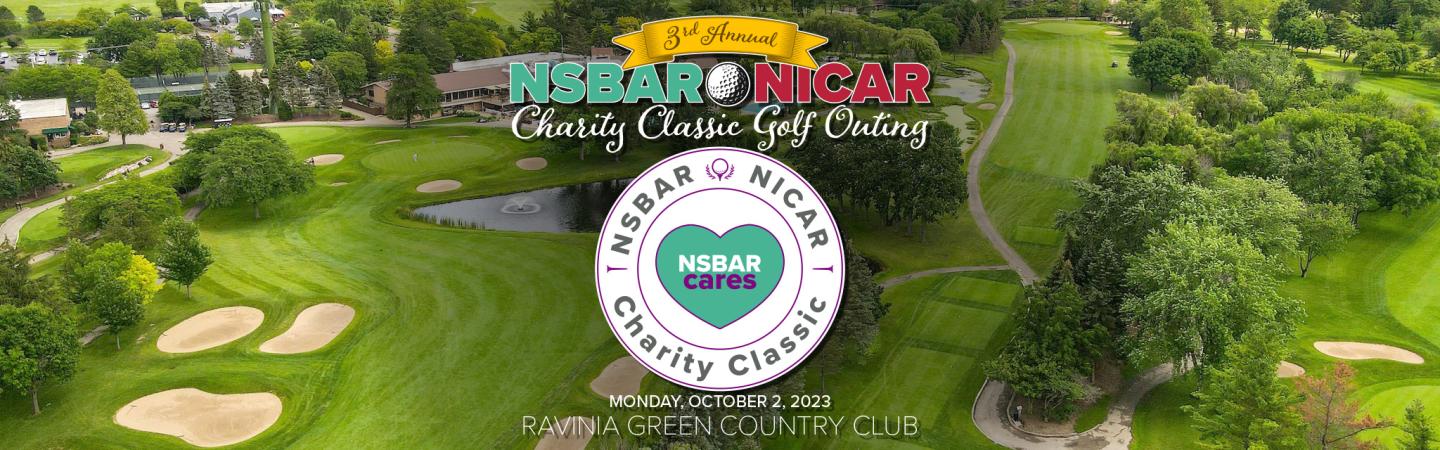 NSBAR/NICAR Charity Classic Golf Outing Banner Graphic