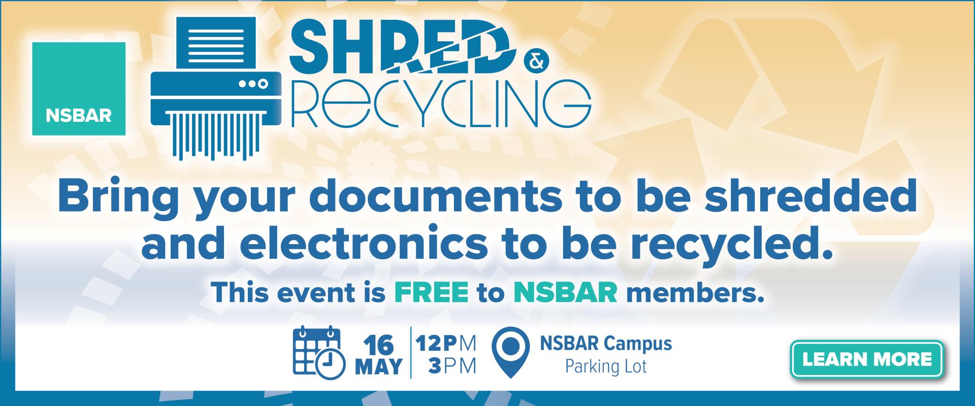 shred event slider image