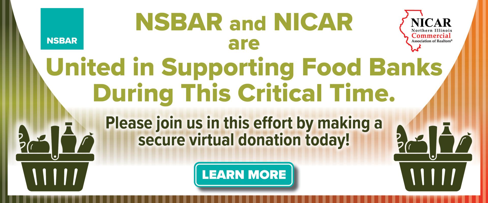 FOOD DRIVE BANNER GRAPHIC