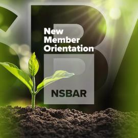 NSBAR New Member Orientation | Banner Graphic